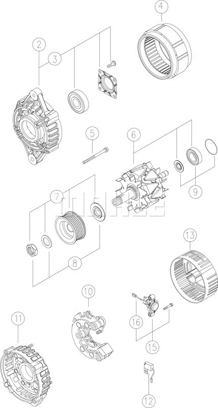 WILMINK GROUP Generator - WG2043849 - TothCarparts