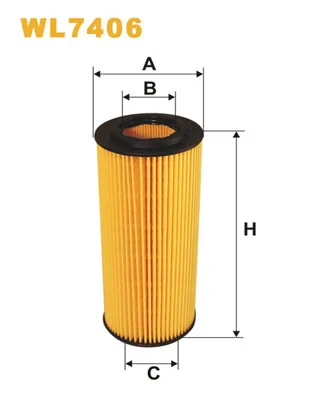 WIX FILTERS Ölfilter - WL7406 - TothCarparts