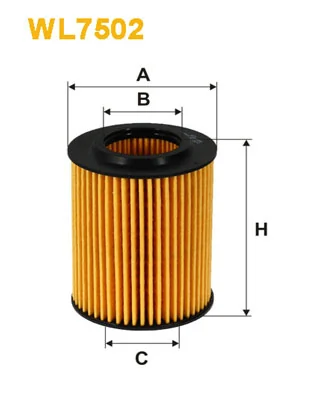 WIX FILTERS Ölfilter - WL7502 - TothCarparts
