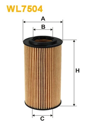 WIX FILTERS Ölfilter - WL7504 - TothCarparts