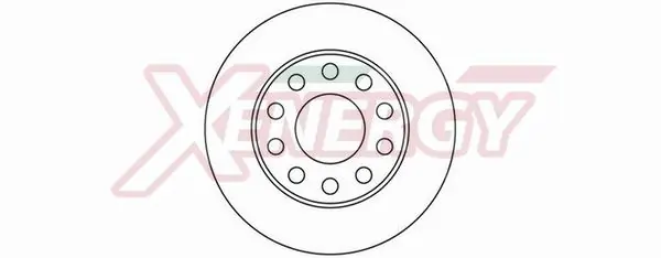 AP XENERGY Bremsscheibe - X601114 - TothCarparts