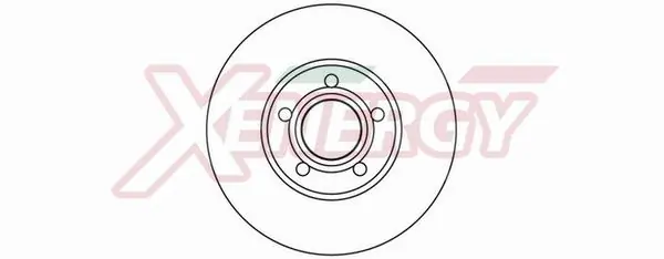 AP XENERGY Bremsscheibe - X602071 - TothCarparts