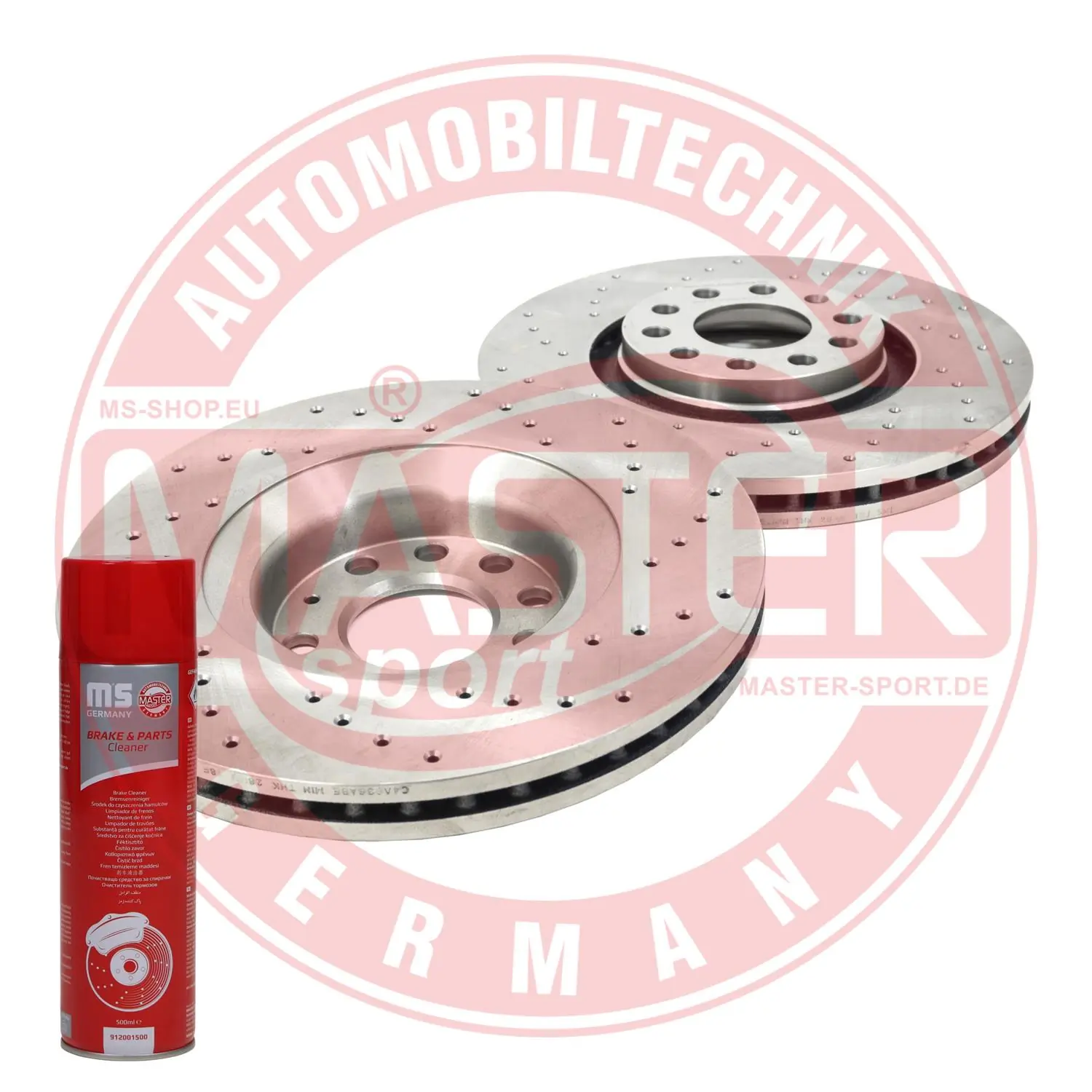MASTER-SPORT GERMANY Bremsscheibe - 24013001851-SET-MSP - TothCarparts