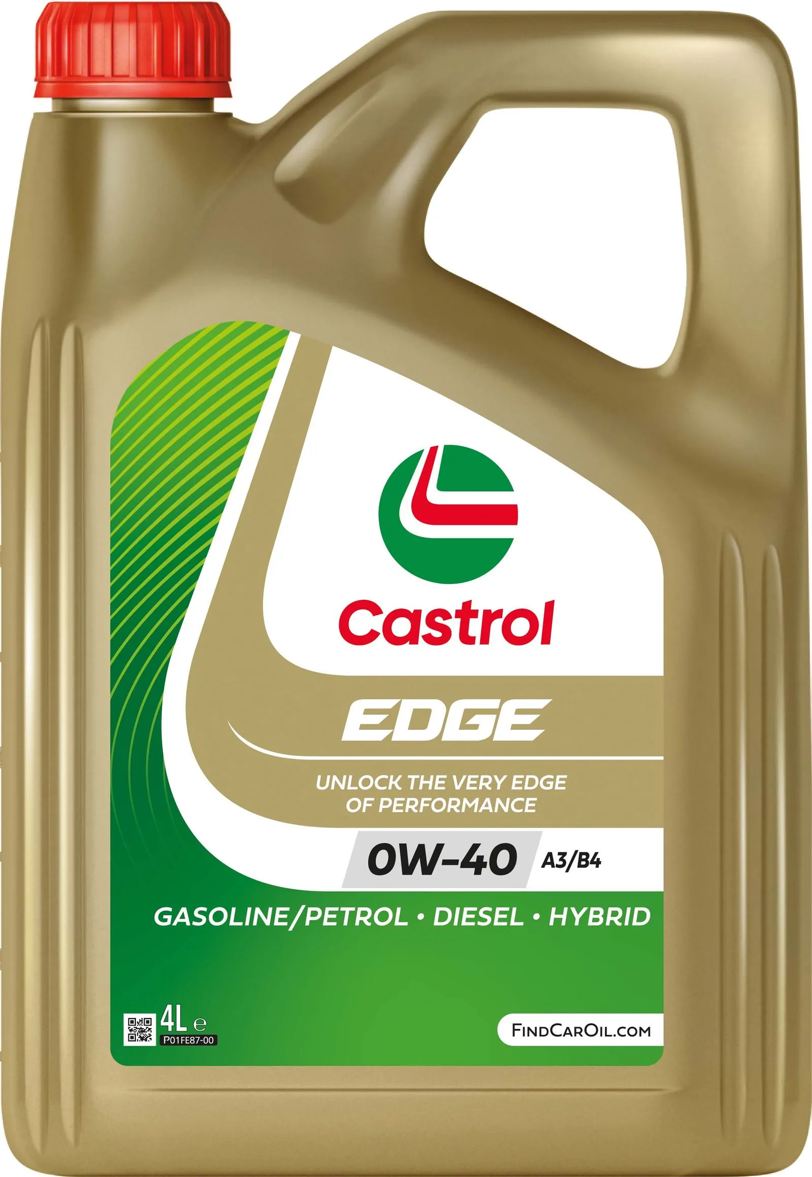 CASTROL EDGE A3/B4 0W-40 4L - 15F6B5 - TothCarparts