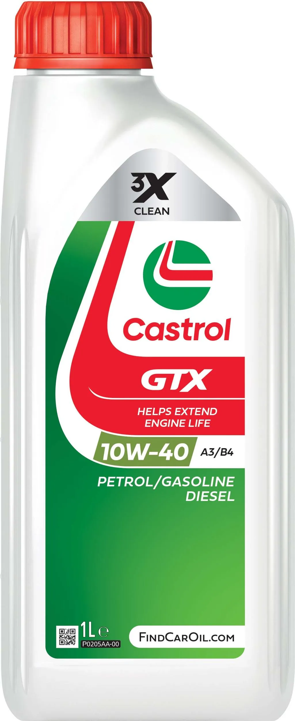 CASTROL 15F8FE GTX 10W40 A/B 1L - 15F8FE - TothCarparts