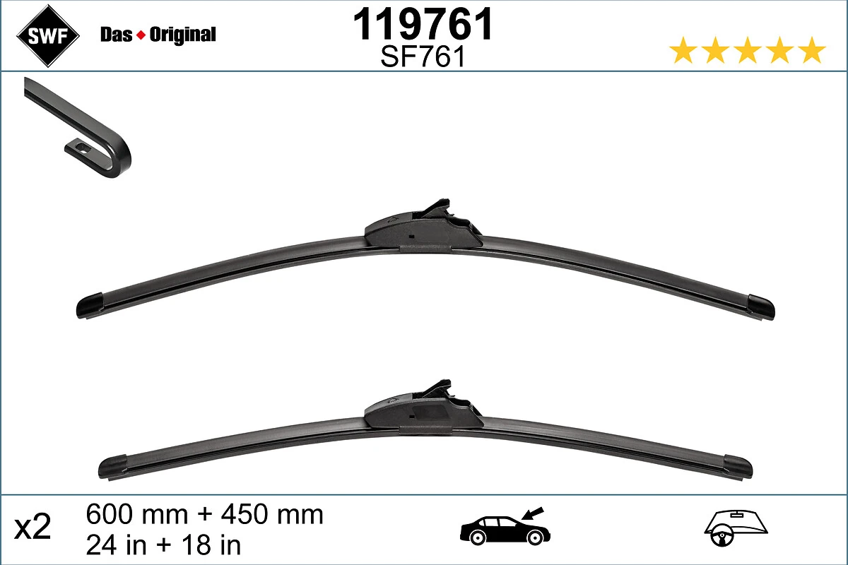 SWF Wischblatt - 119761 - TothCarparts