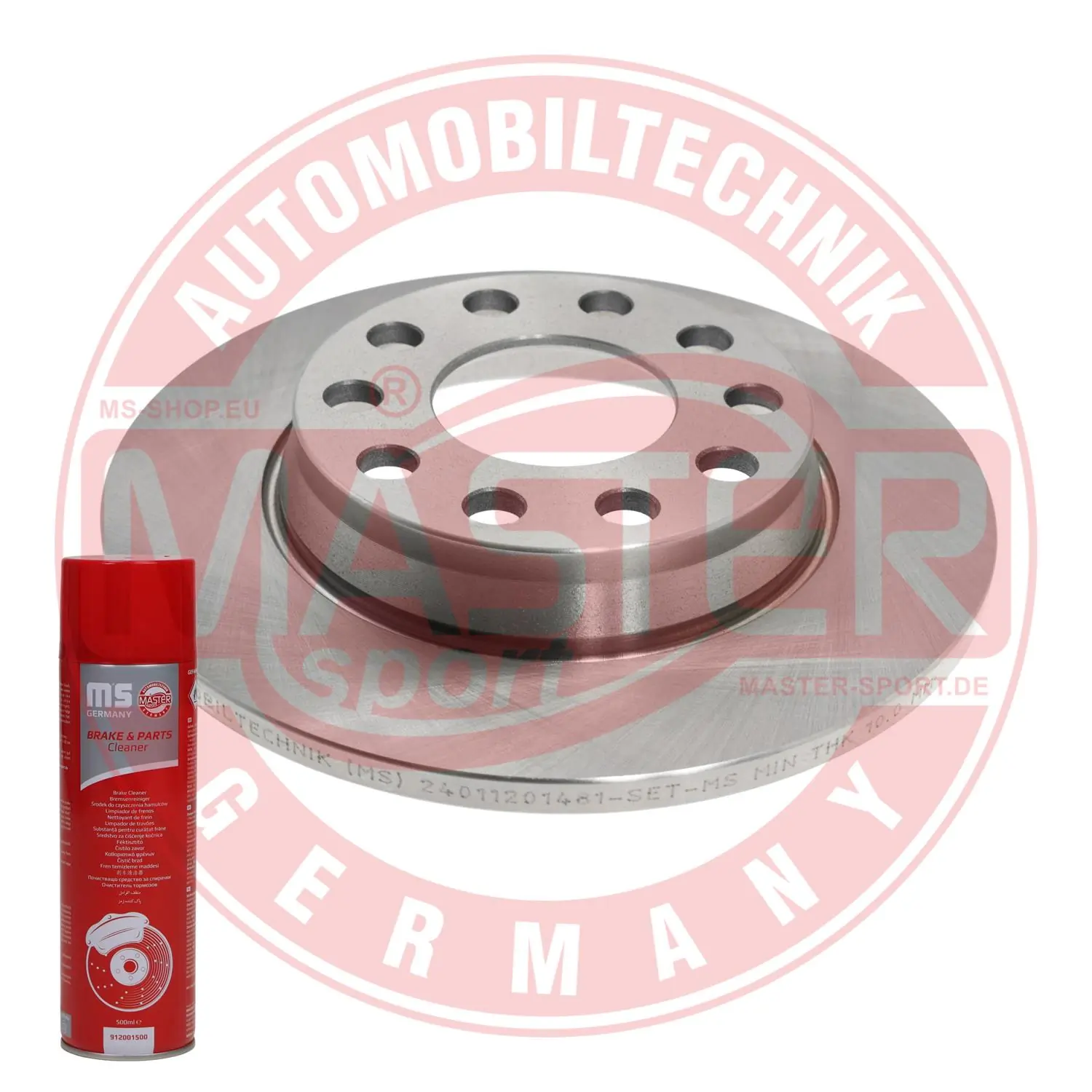MASTER-SPORT GERMANY Bremsscheibe - 24011201481-PCS-MSP - TothCarparts