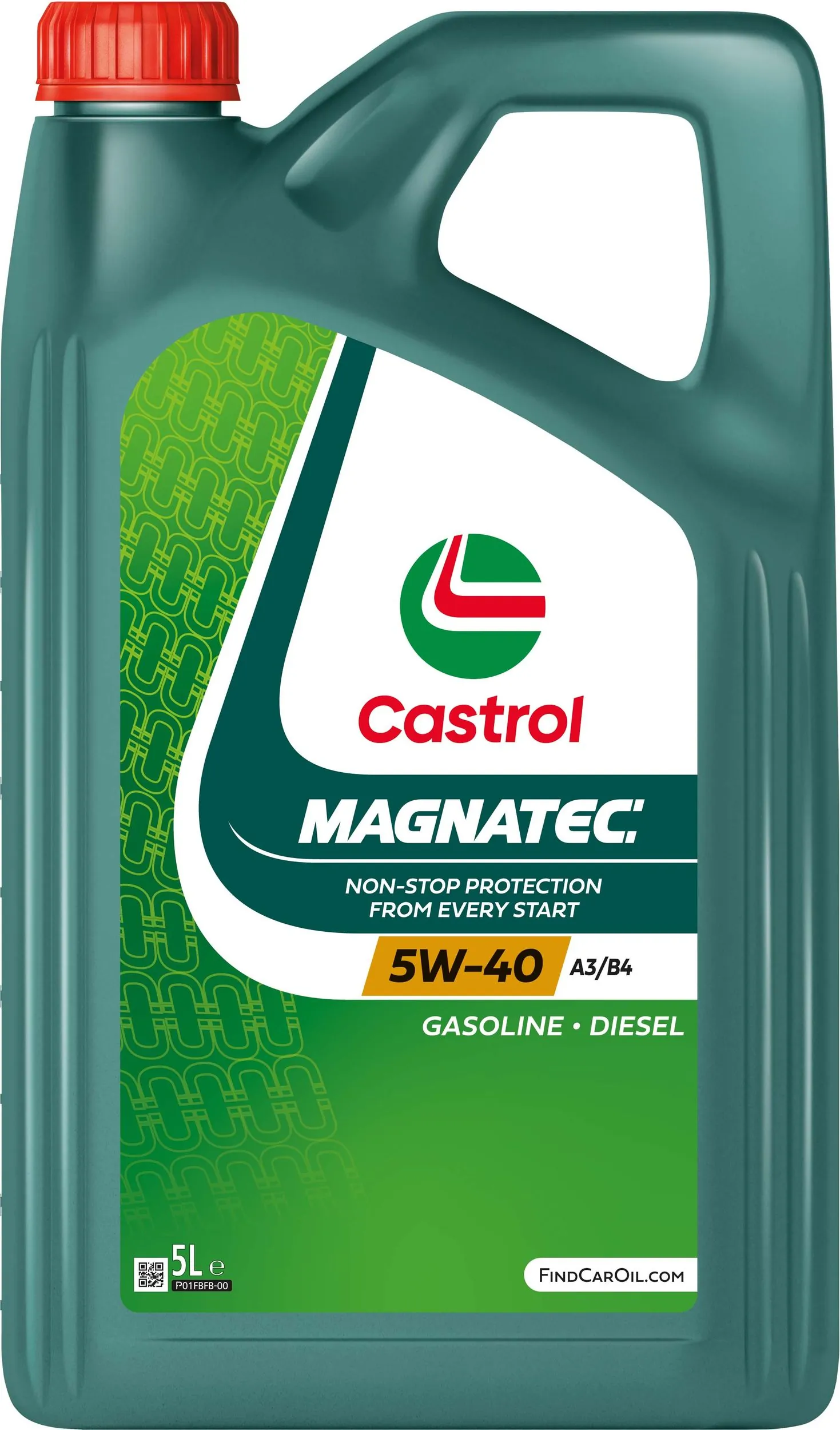CASTROL Magnatec A3/B4 5W-40 5L - 15F64B - TothCarparts