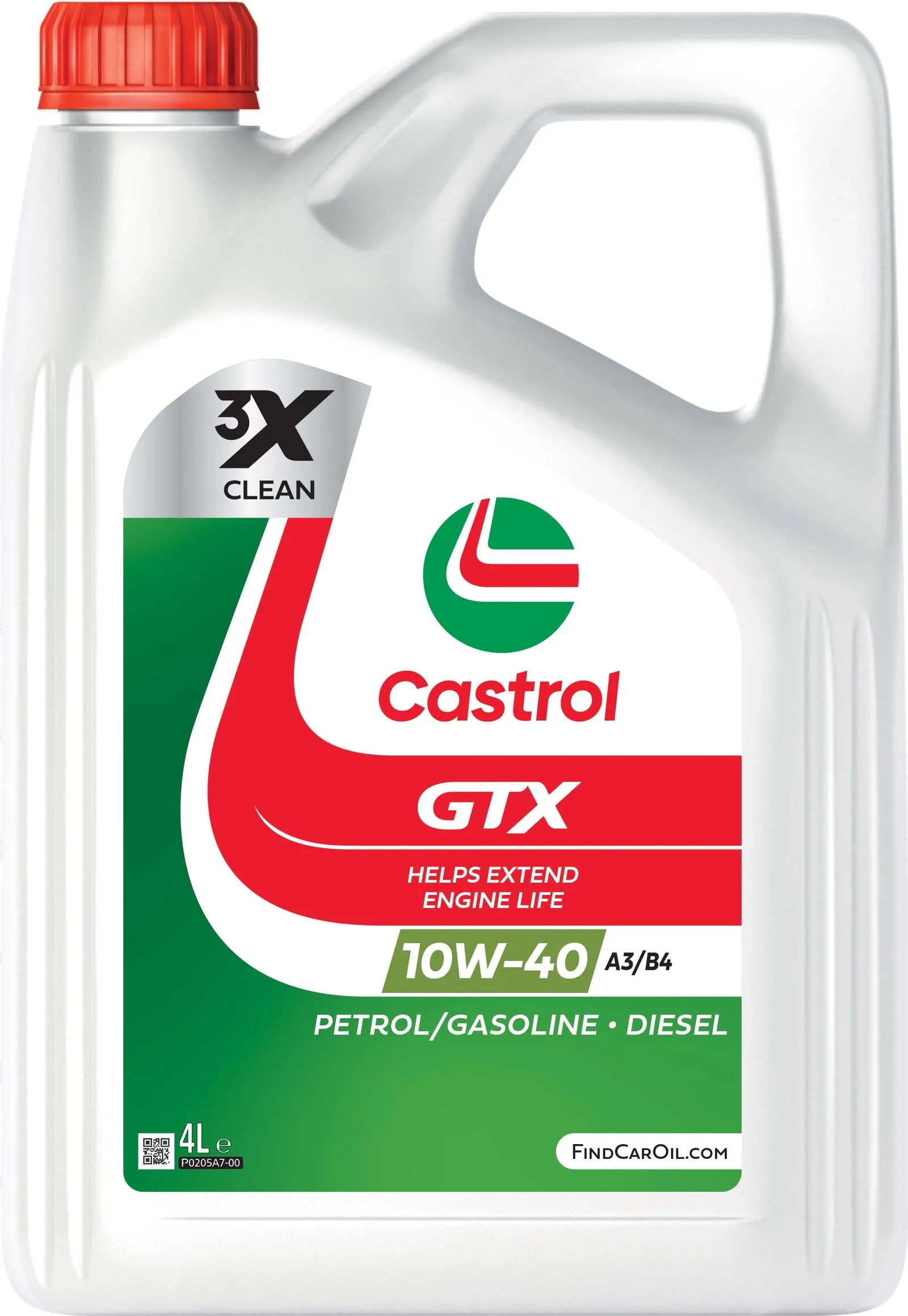 CASTROL GTX, A3/B4 4L - 15F8FD - TothCarparts