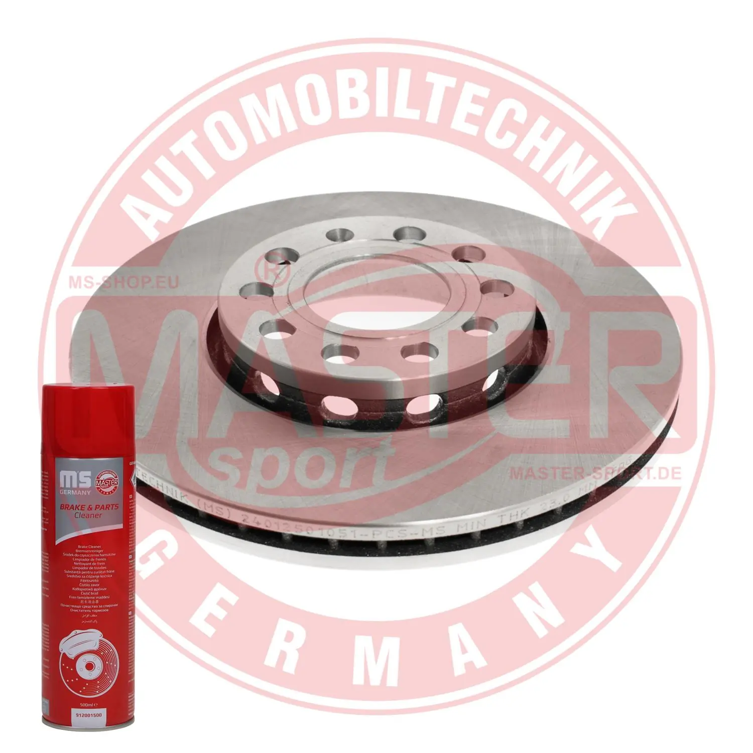 MASTER-SPORT GERMANY Bremsscheibe - 24012501051-PCS-MSP - TothCarparts