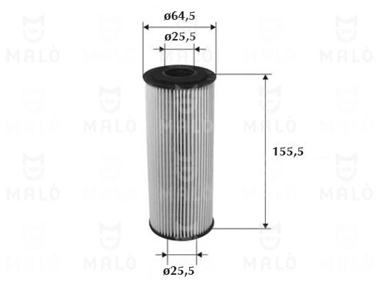 AKRON-MALÒ Ölfilter - 1510016 - TothCarparts