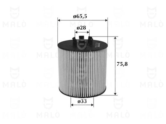 AKRON-MALÒ Ölfilter - 1510081 - TothCarparts