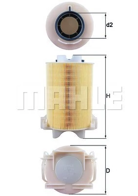 MAGNETI MARELLI Luftfilter - 154066714320 - TothCarparts