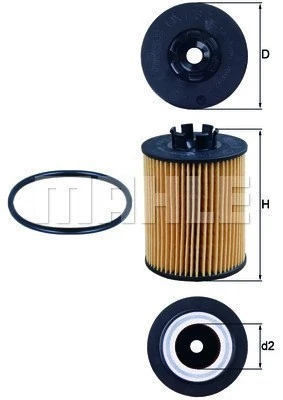 MAGNETI MARELLI Ölfilter - 154072381130 - TothCarparts