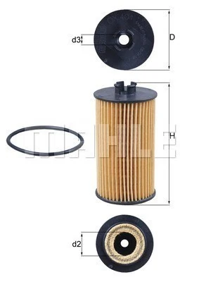 MAGNETI MARELLI Ölfilter - 154703603230 - TothCarparts