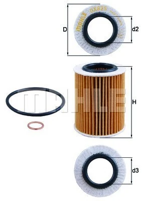 MAGNETI MARELLI Ölfilter - 154705926180 - TothCarparts