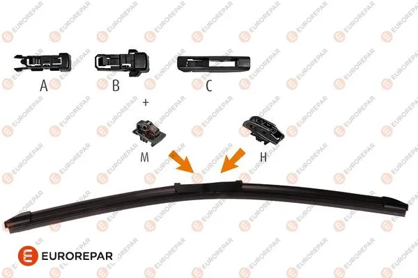 EUROREPAR Wischblatt - 1635454980 - TothCarparts