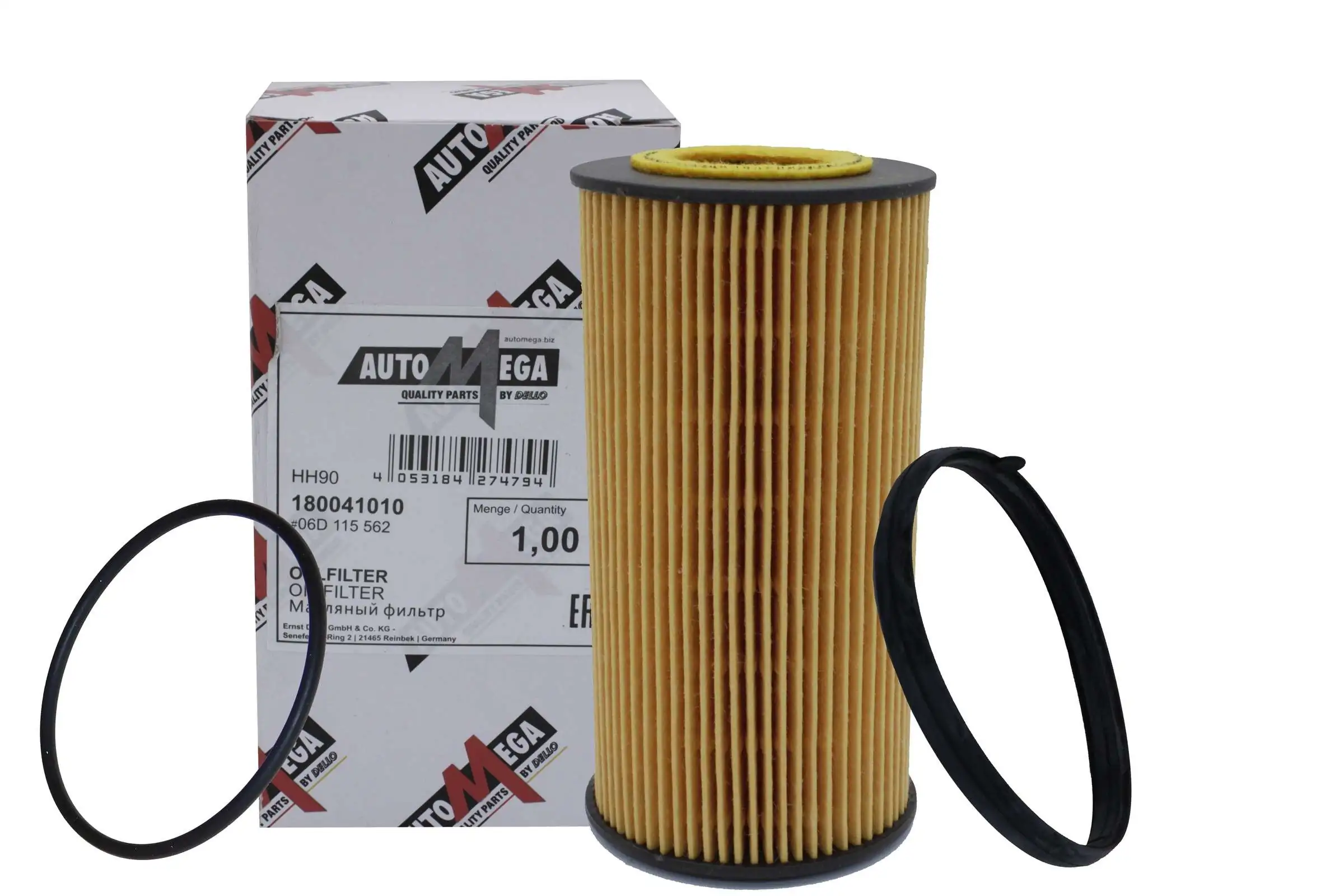 AUTOMEGA Ölfilter - 180041010 - TothCarparts
