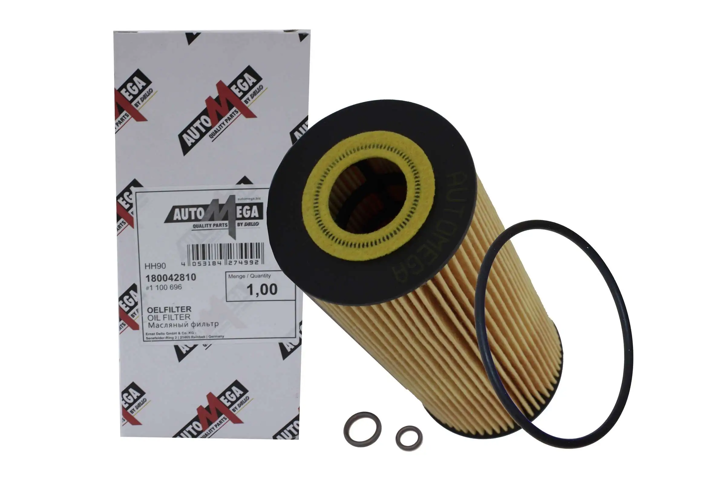 AUTOMEGA Ölfilter - 180042810 - TothCarparts