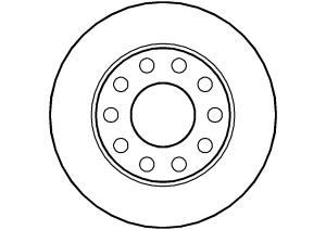 ABTEX Bremsscheibe - BD907S - TothCarparts