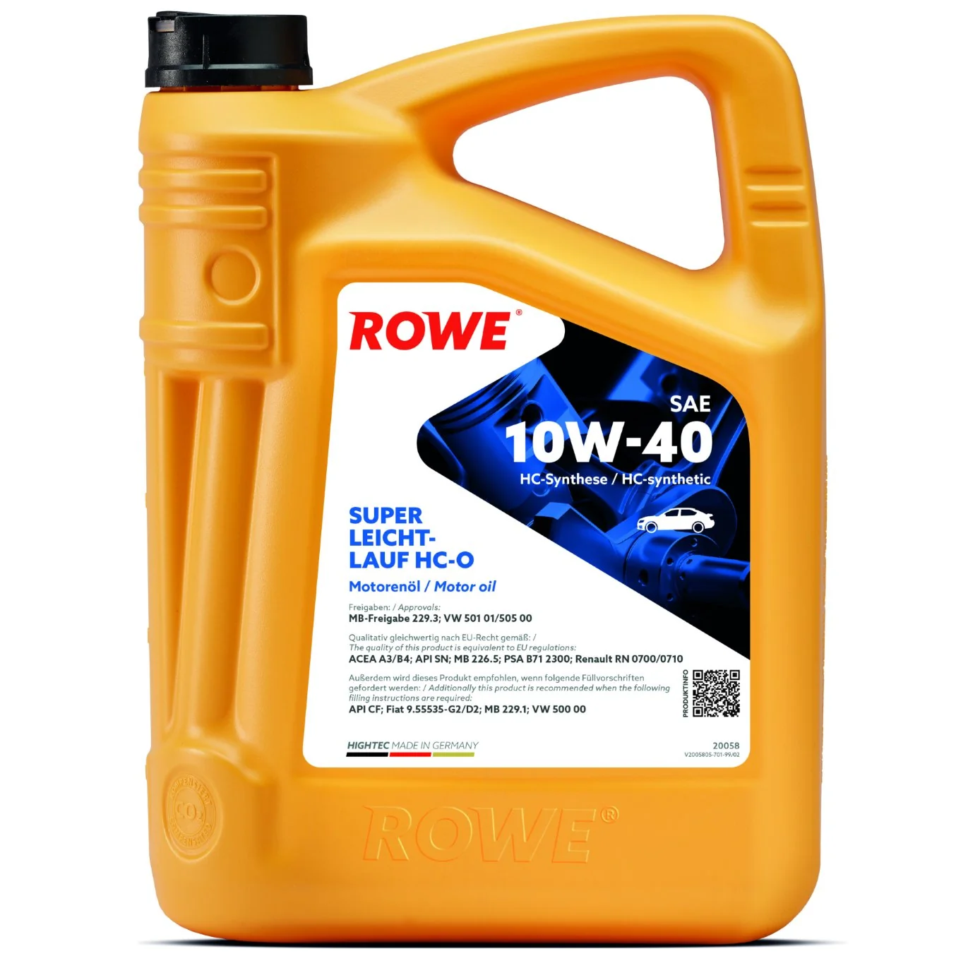 ROWE Motoröl - 20058-0040-99 - TothCarparts