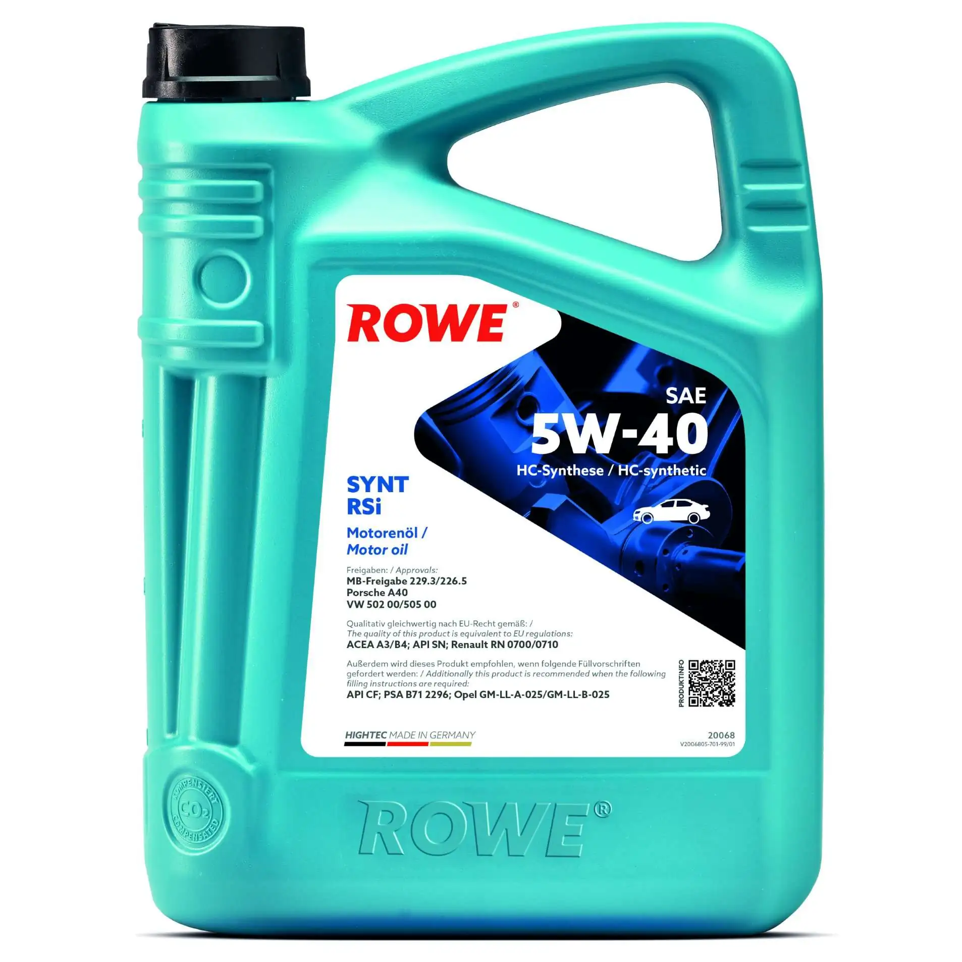 ROWE Motoröl - 20068-0040-99 - TothCarparts