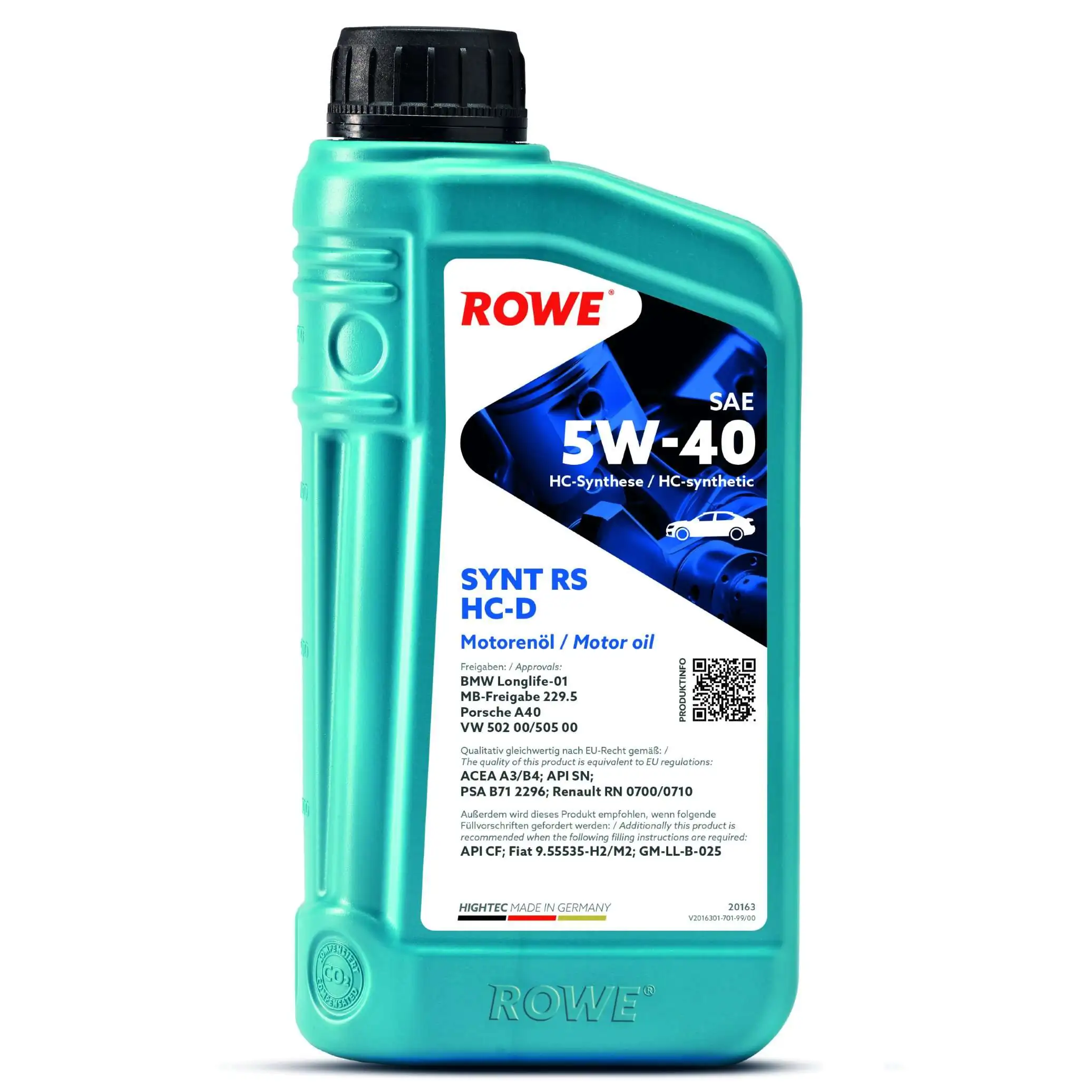 ROWE Motoröl - 20163-0010-99 - TothCarparts