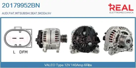 REAL Generator - 20179952BN - TothCarparts