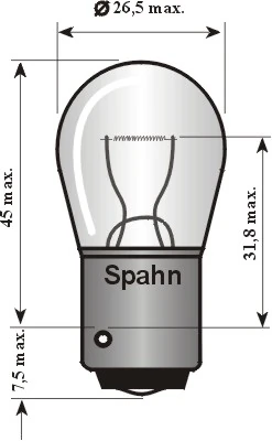 SPAHN GLÜHLAMPEN Glühlampe, Blinkleuchte - 2020 - TothCarparts
