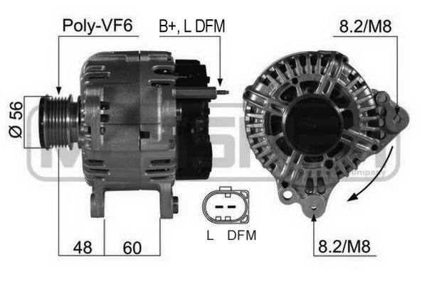 ERA Generator - 210469A - TothCarparts