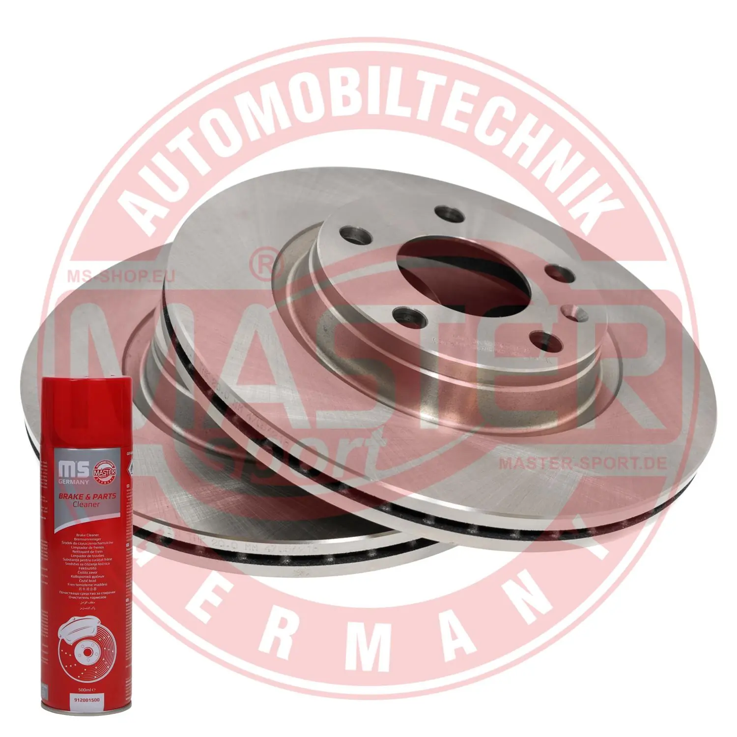 MASTER-SPORT GERMANY Bremsscheibe - 24012201521-SET-MSP - TothCarparts