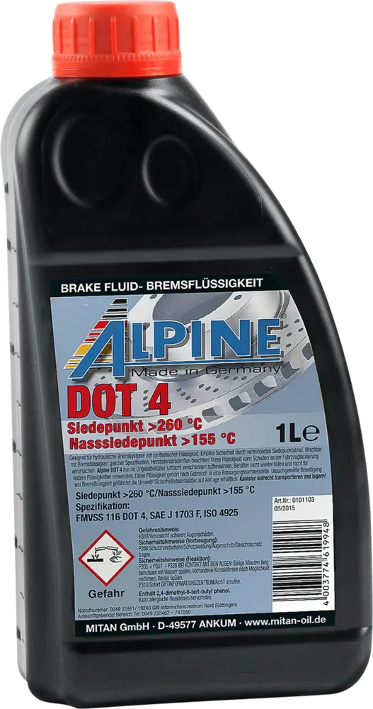 ALPINE Bremsflüssigkeit - 0101103 - TothCarparts