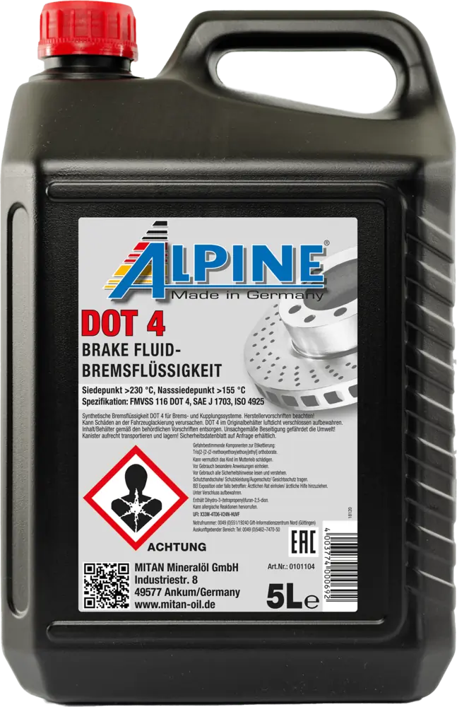 ALPINE Bremsflüssigkeit - 0101104 - TothCarparts