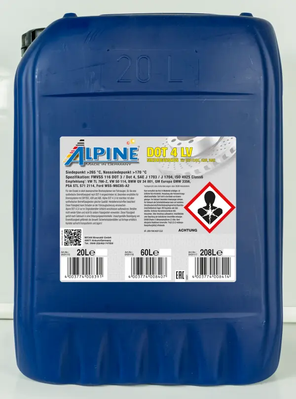 ALPINE Bremsflüssigkeit - 0101115 - TothCarparts
