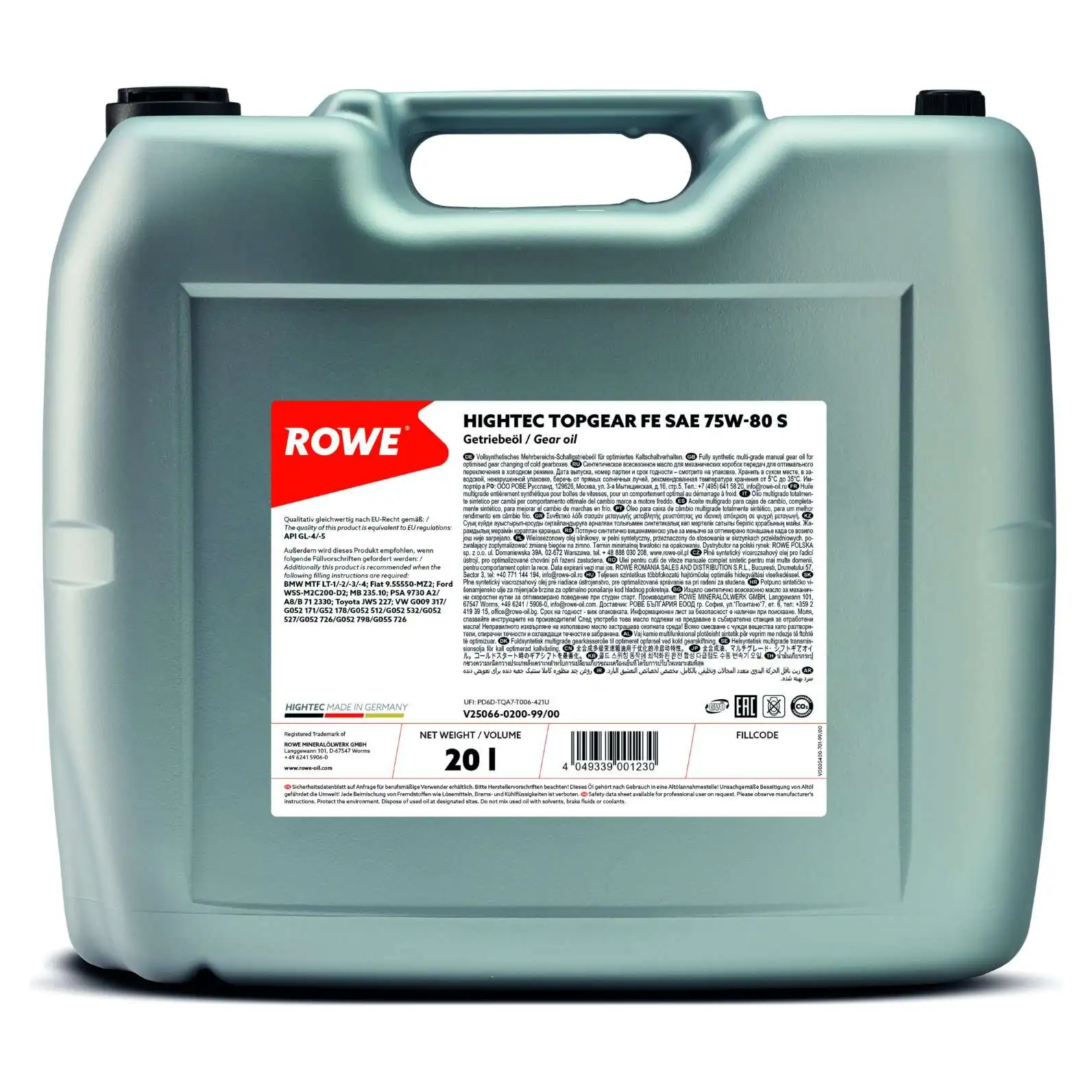 ROWE Schaltgetriebeöl - 25066-0200-99 - TothCarparts