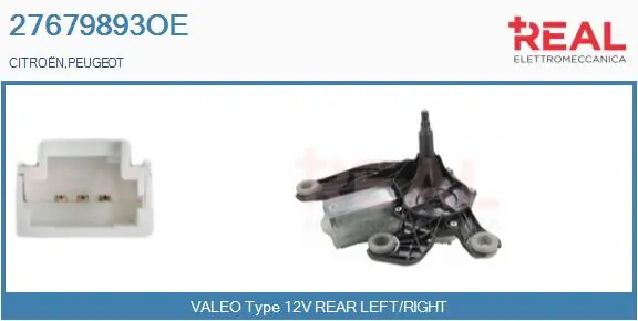 REAL Wischermotor - 27679893OE - TothCarparts