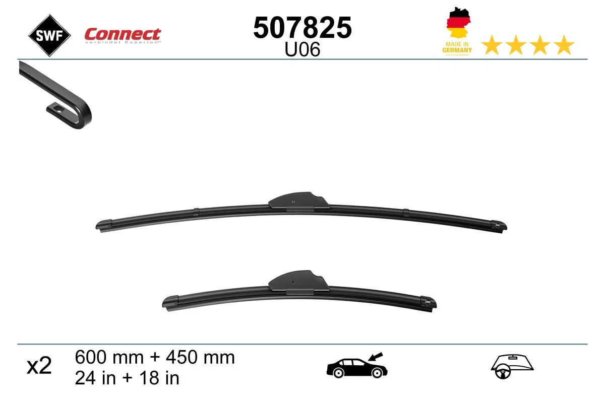 SWF Wischblatt - 507825 - TothCarparts