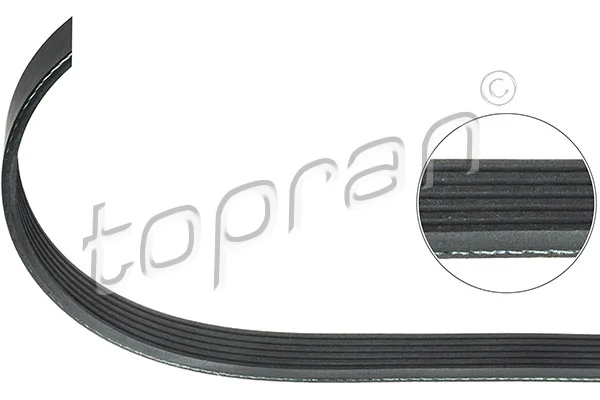 TOPRAN Keilrippenriemen - 301 079 - TothCarparts