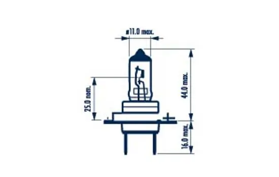 NARVA Glühlampe, Hauptscheinwerfer - 486383000 - TothCarparts