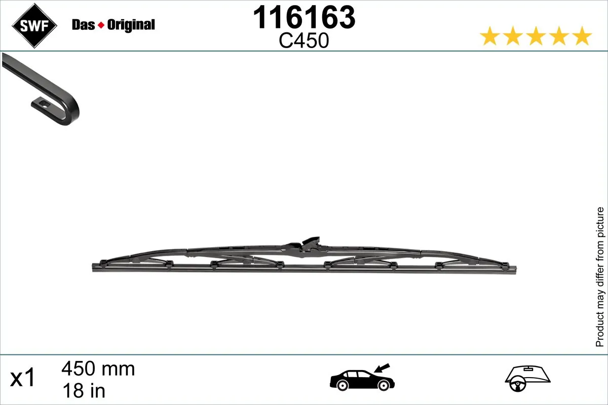 SWF Wischblatt - 116163 - TothCarparts