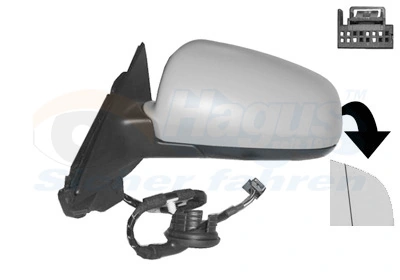 VAN WEZEL Außenspiegel - 0333807 - TothCarparts