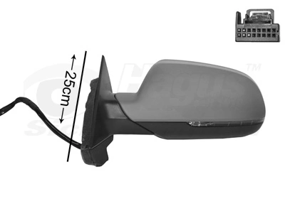 VAN WEZEL Außenspiegel - 0338805 - TothCarparts