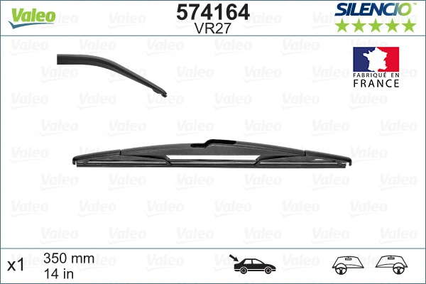 VALEO Wischblatt - 574164 - TothCarparts