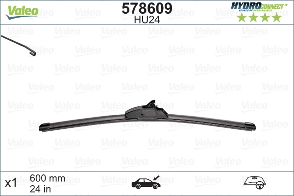 VALEO Wischblatt - 578609 - TothCarparts