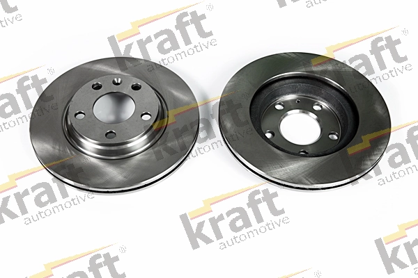 KRAFT AUTOMOTIVE Bremsscheibe - 6040280 - TothCarparts