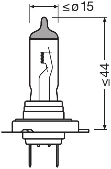 ams-OSRAM Glühlampe, Hauptscheinwerfer - 64210NB200 - TothCarparts