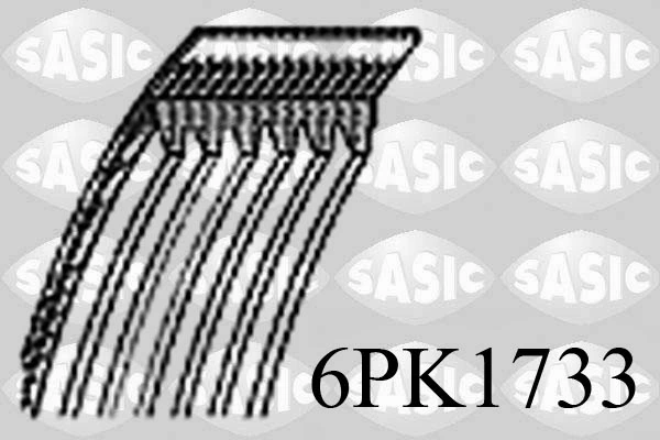 SASIC Keilrippenriemen - 6PK1733 - TothCarparts