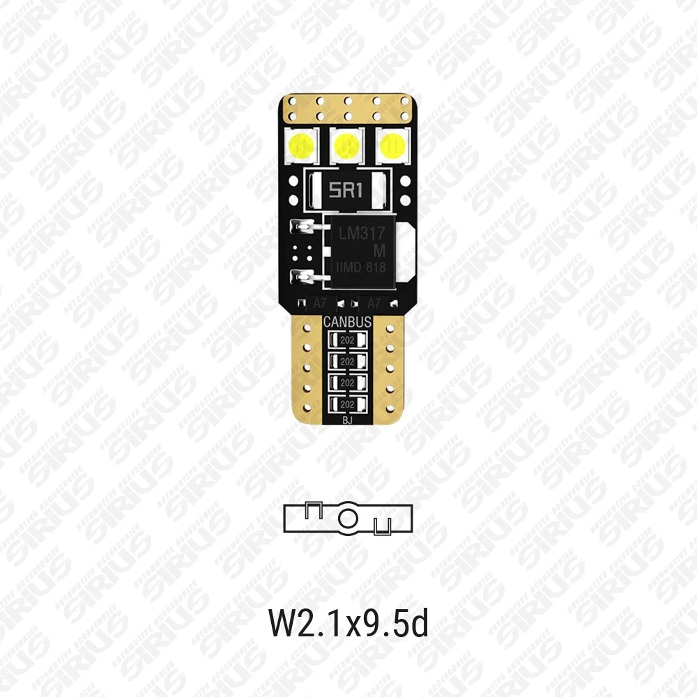 Automotive Accessories SIRIUS Glühlampe, Park-/Positionsleuchte - LED-FCA01 - TothCarparts