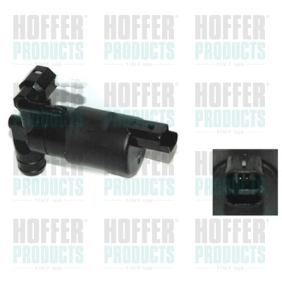 HOFFER Waschwasserpumpe, Scheibenreinigung - 7500126 - TothCarparts