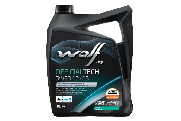 WOLF Officialtech C2/C3 5W-30 5L - 8332579 - TothCarparts